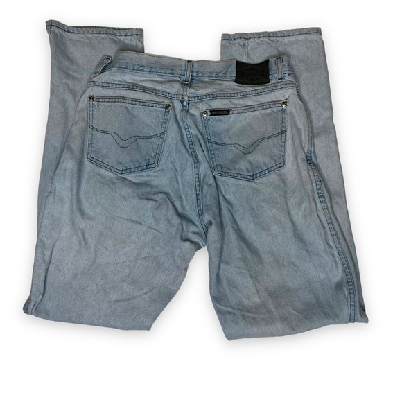 Vintage Harley-Davidson Mens Jeans 34 Relaxed Leg Cotton Denim Actual 32 x 32. - Picture 3 of 8